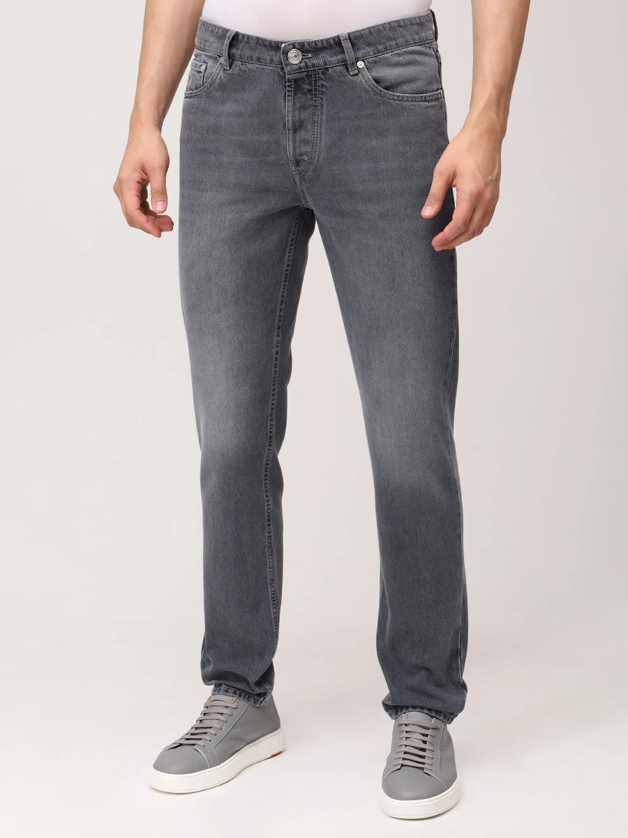 Джинсы Regular Fit хлопковые