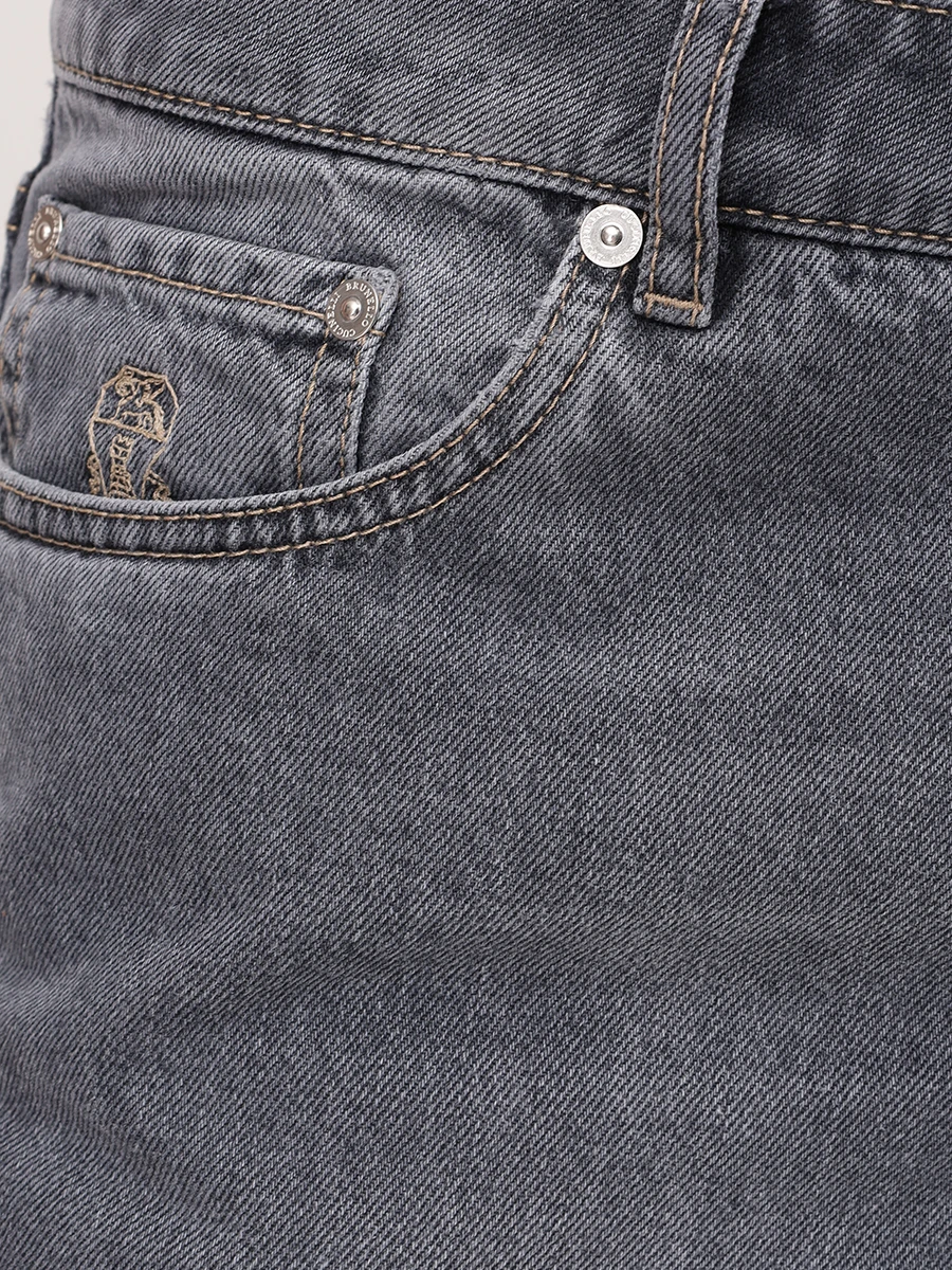 Джинсы Regular Fit хлопковые