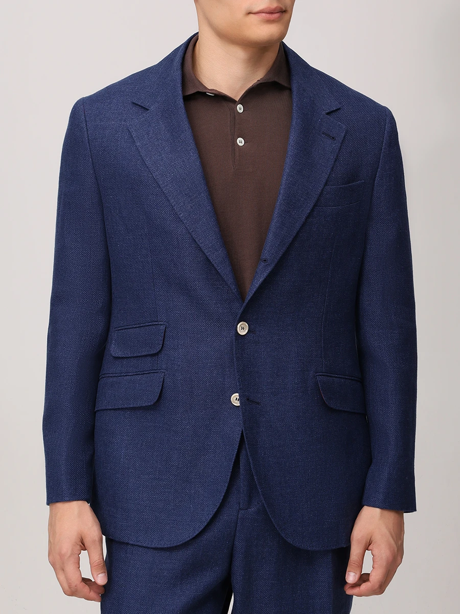 Костюм изо льна и шерсти