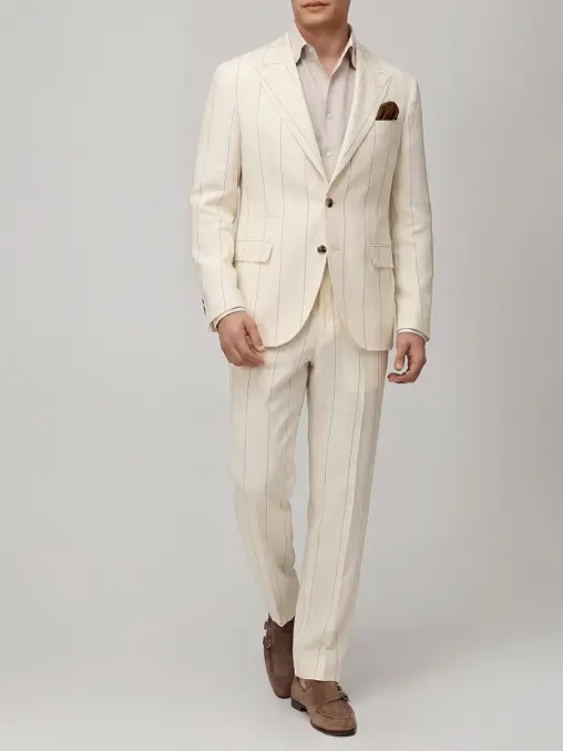 Костюм льняной BRUNELLO CUCINELLI