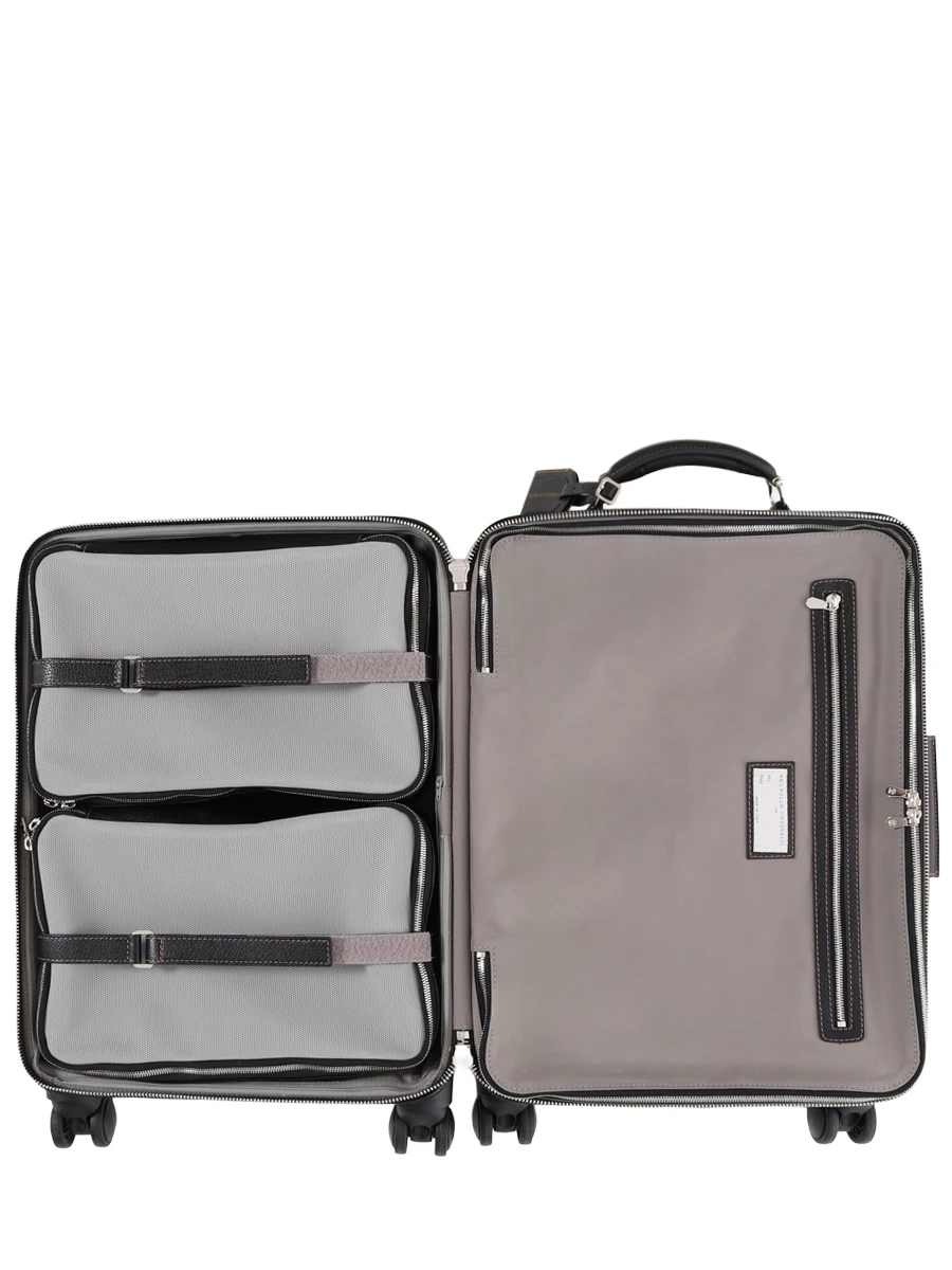 Чемодан кожаный