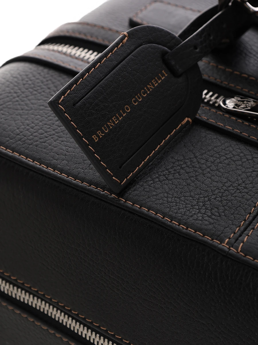 Чемодан кожаный