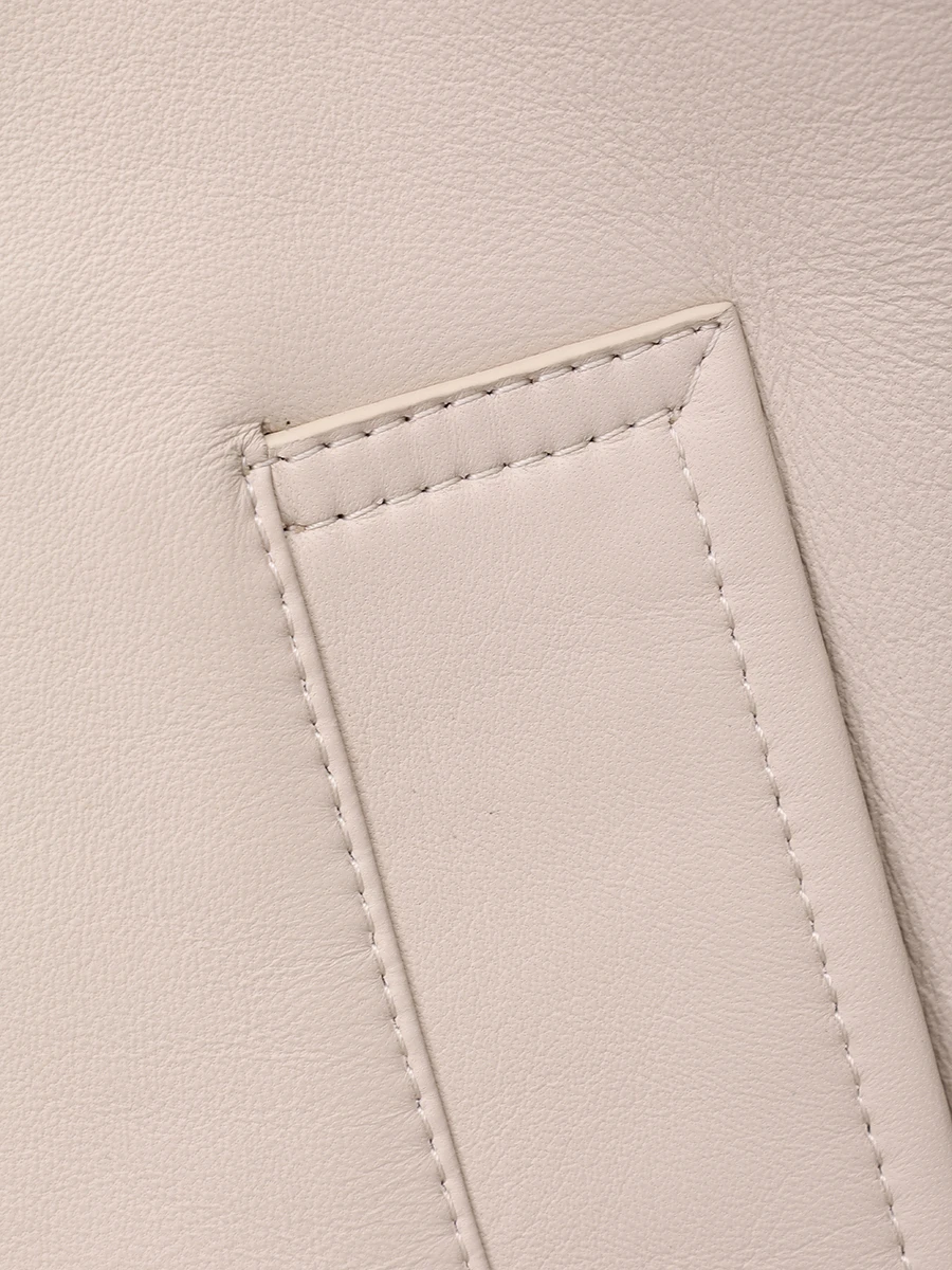 Бомбер кожаный