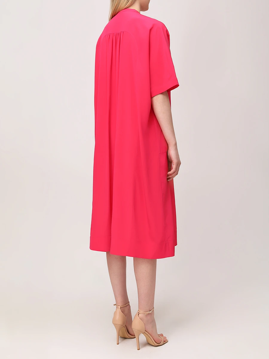 Платье шелковое