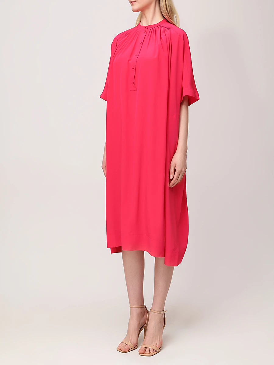 Платье шелковое