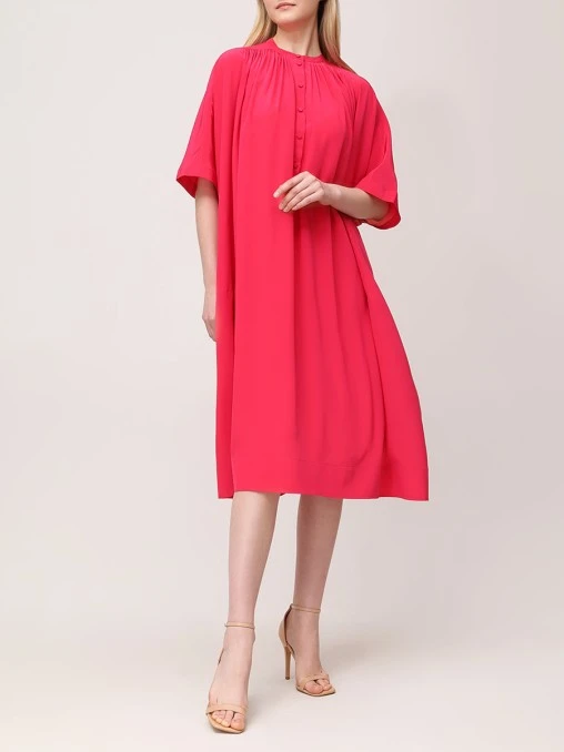 Платье шелковое YVES SALOMON