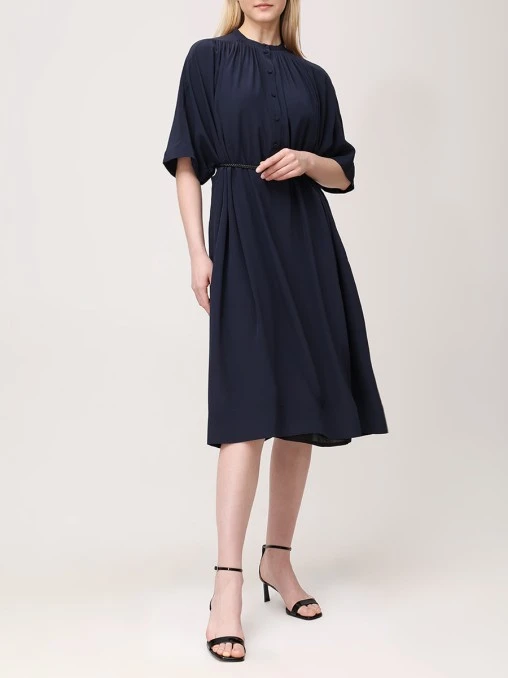 Платье шелковое YVES SALOMON