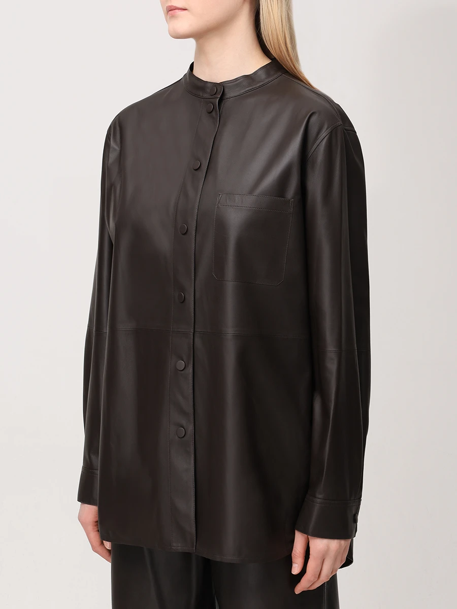 Рубашка кожаная