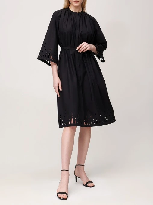 Платье хлопковое YVES SALOMON