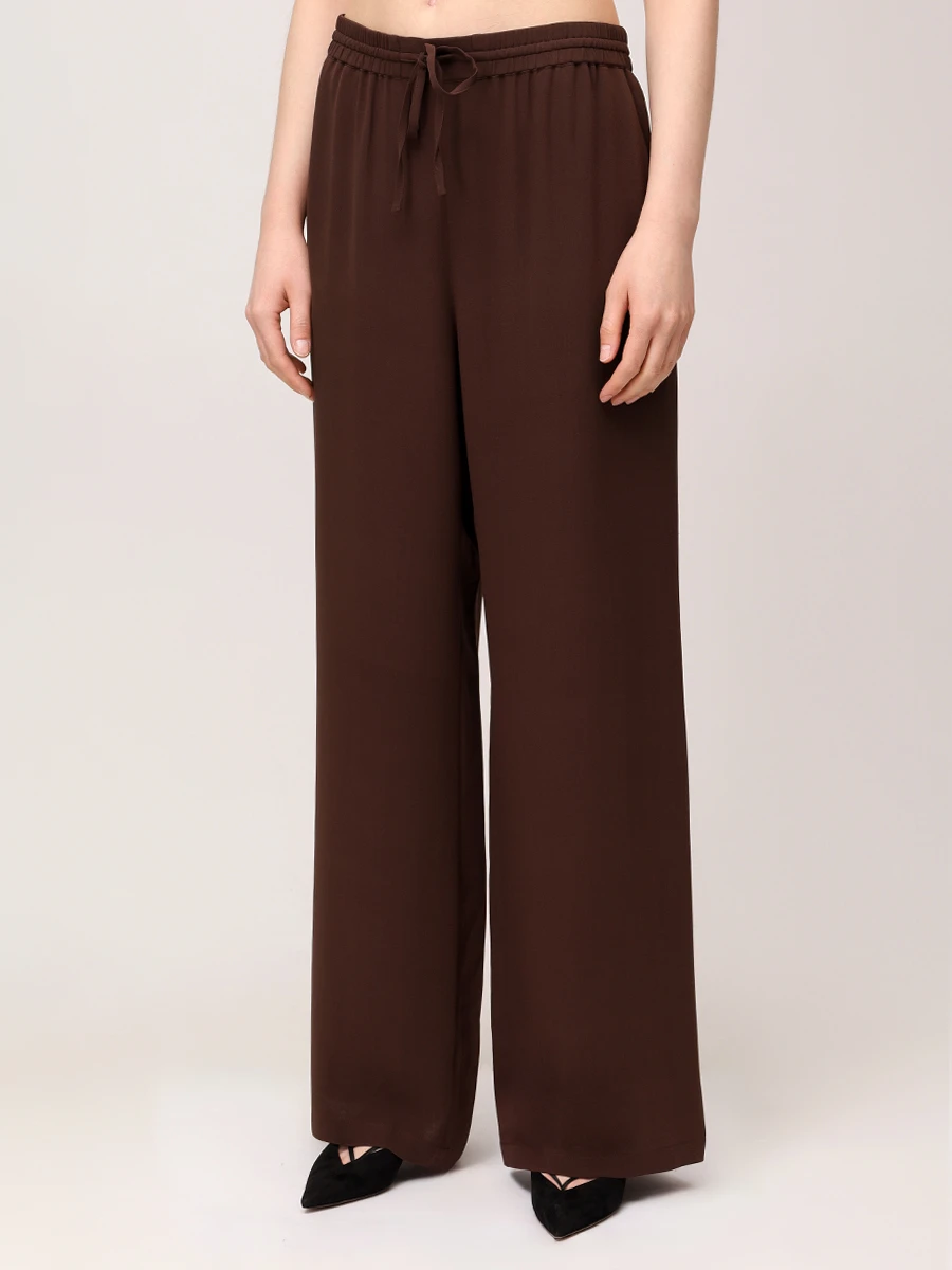 Брюки шелковые