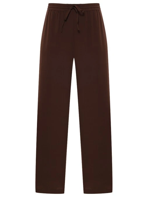 Брюки шелковые YVES SALOMON