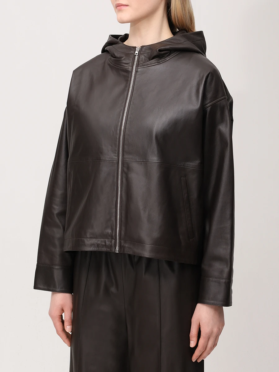 Куртка кожаная