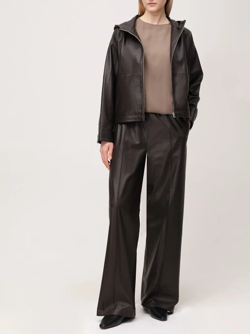 Куртка кожаная YVES SALOMON