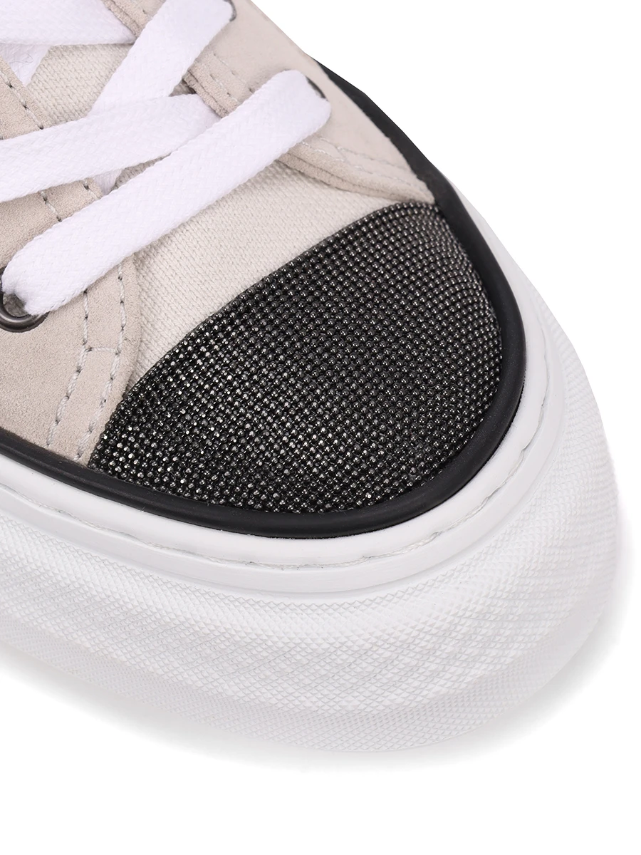 Кеды текстильные