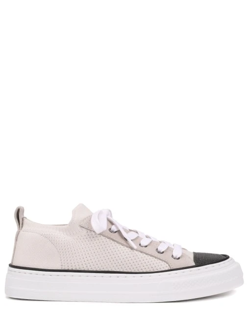 Кеды текстильные BRUNELLO CUCINELLI