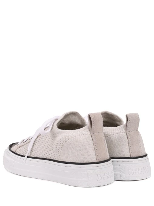 Кеды текстильные BRUNELLO CUCINELLI