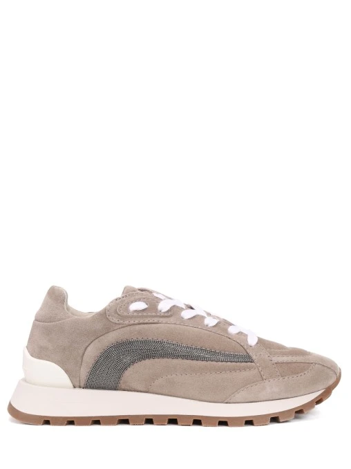 Кроссовки замшевые BRUNELLO CUCINELLI