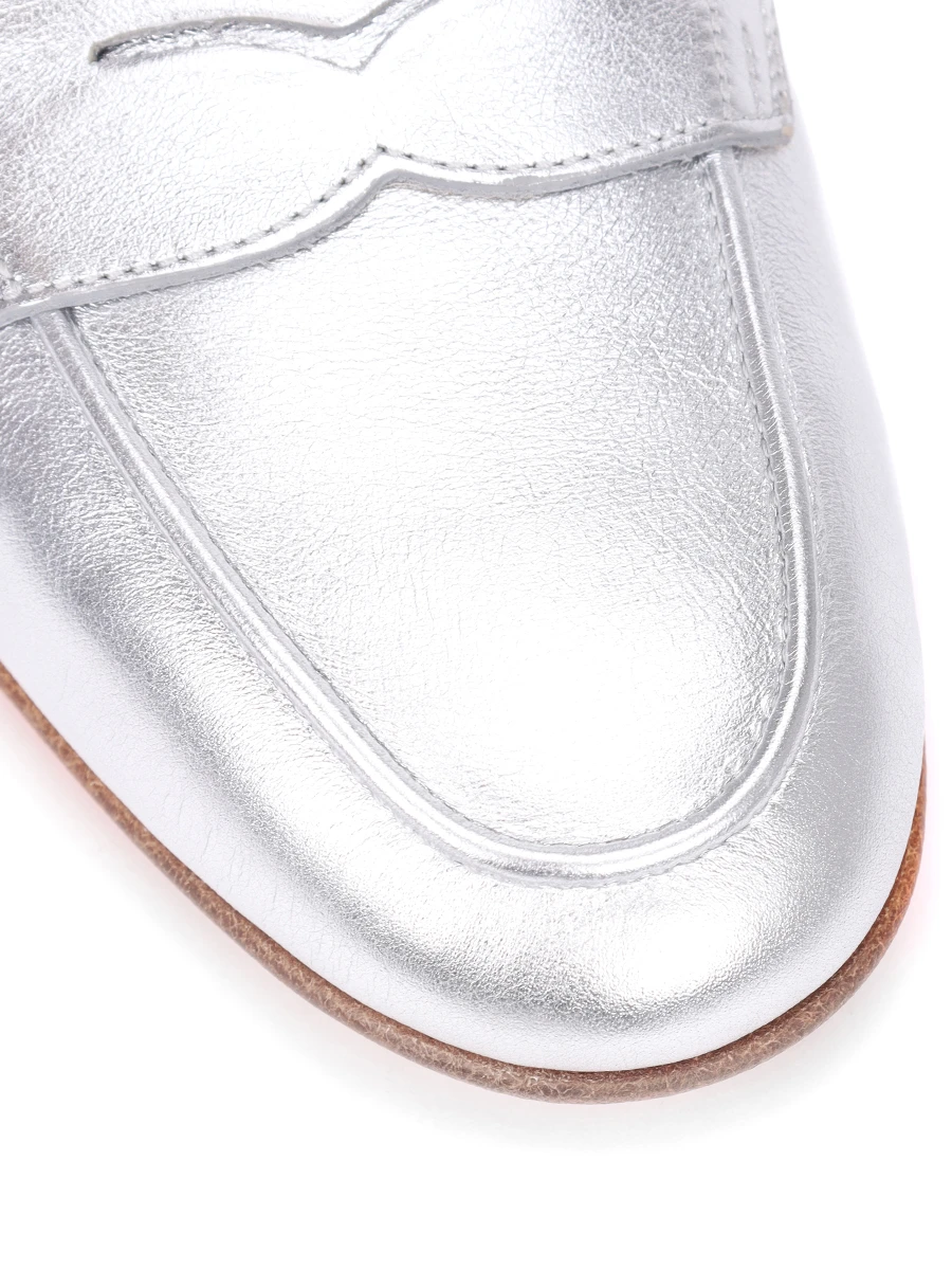 Лоферы кожаные