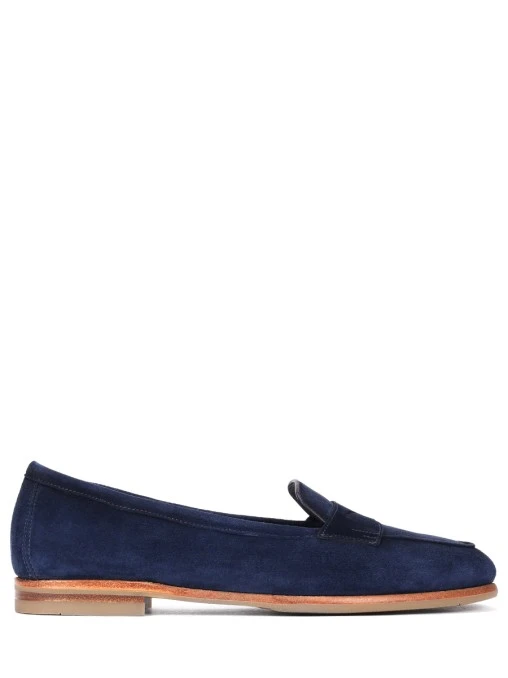Лоферы замшевые SANTONI
