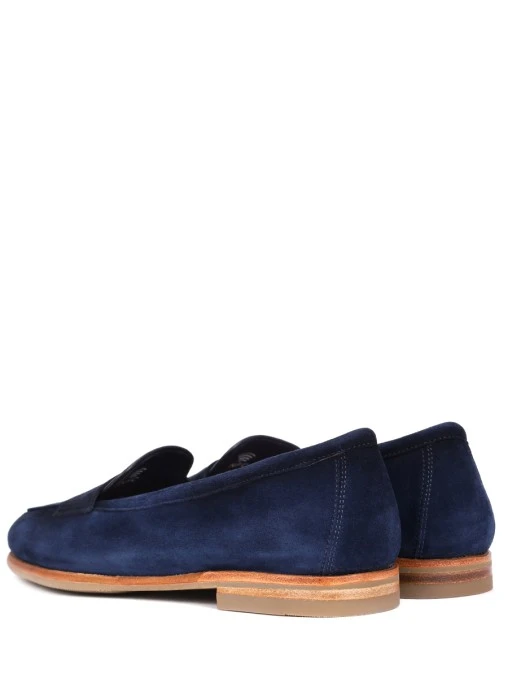 Лоферы замшевые SANTONI
