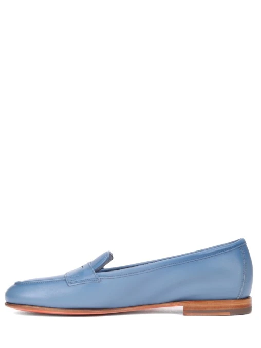 Лоферы кожаные SANTONI