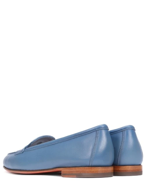 Лоферы кожаные SANTONI