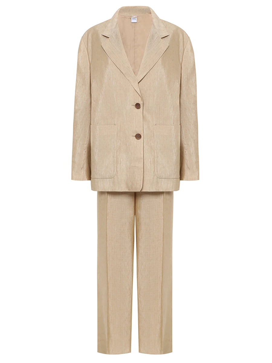 Костюм из льна и вискозы