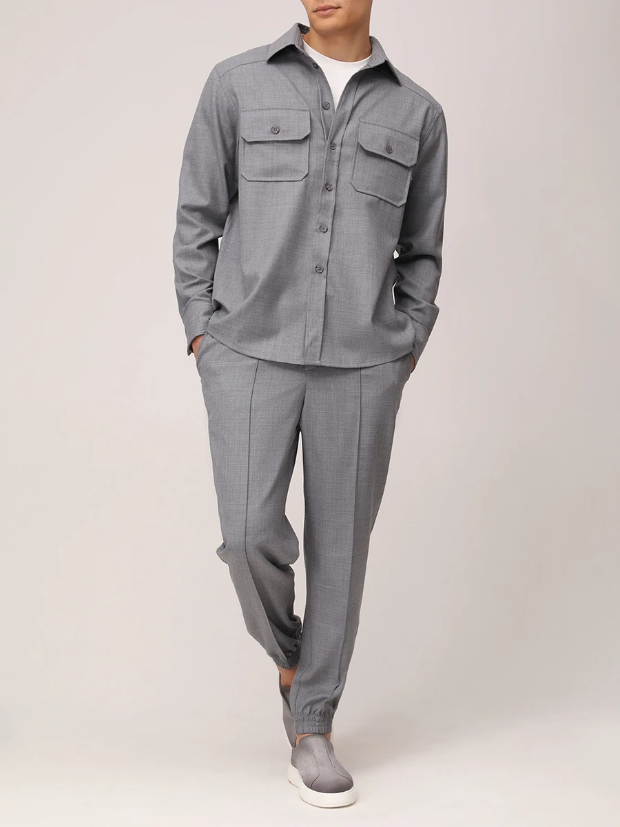 Джоггеры шерстяные