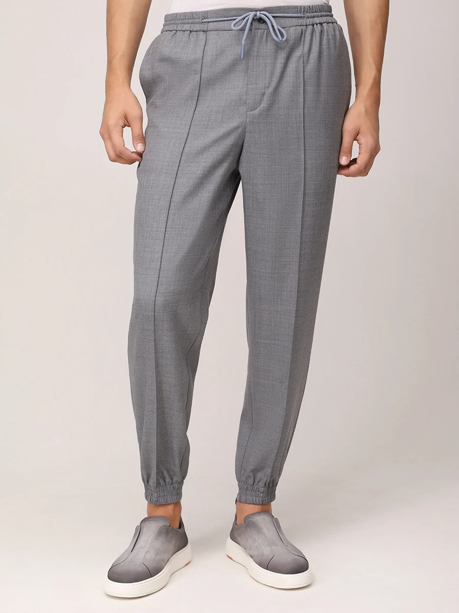 Джоггеры шерстяные