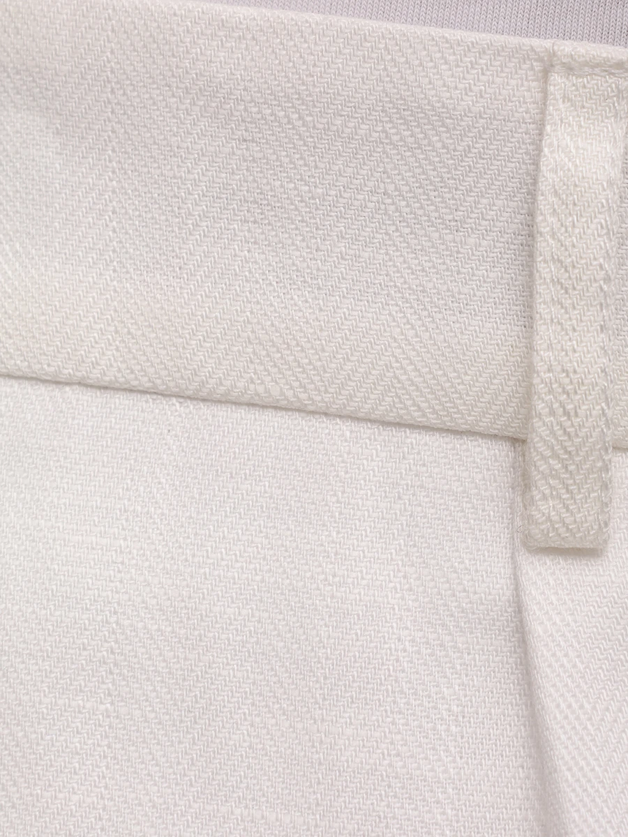 Брюки льняные