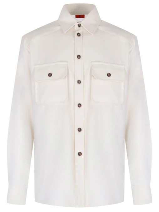 Рубашка из шерсти и кашемира STRAND