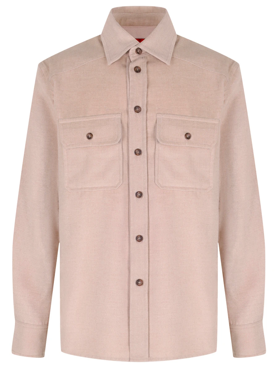 Рубашка из шерсти и кашемира