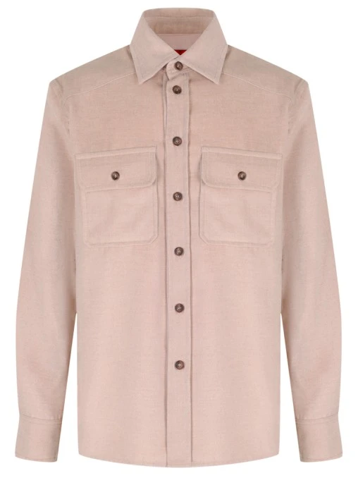 Рубашка из шерсти и кашемира STRAND