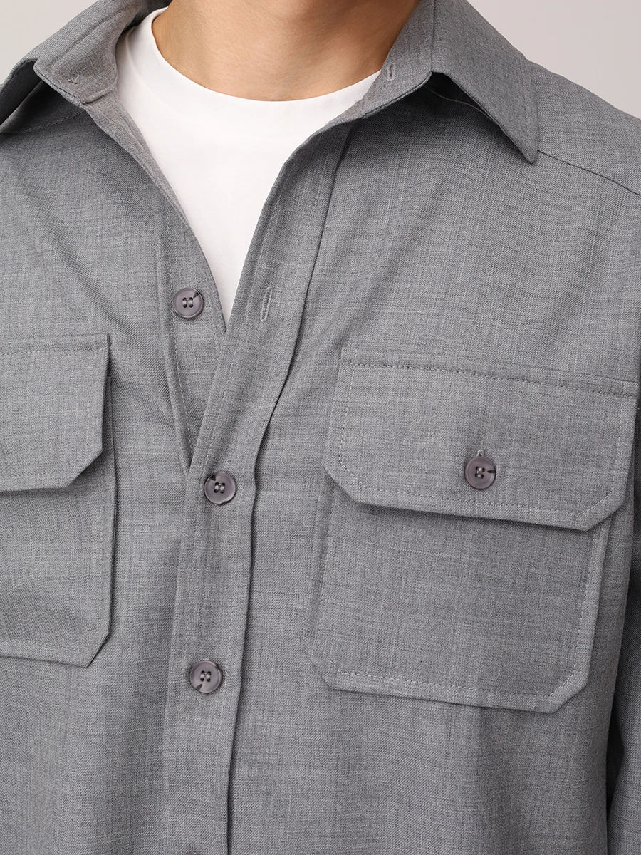 Рубашка шерстяная