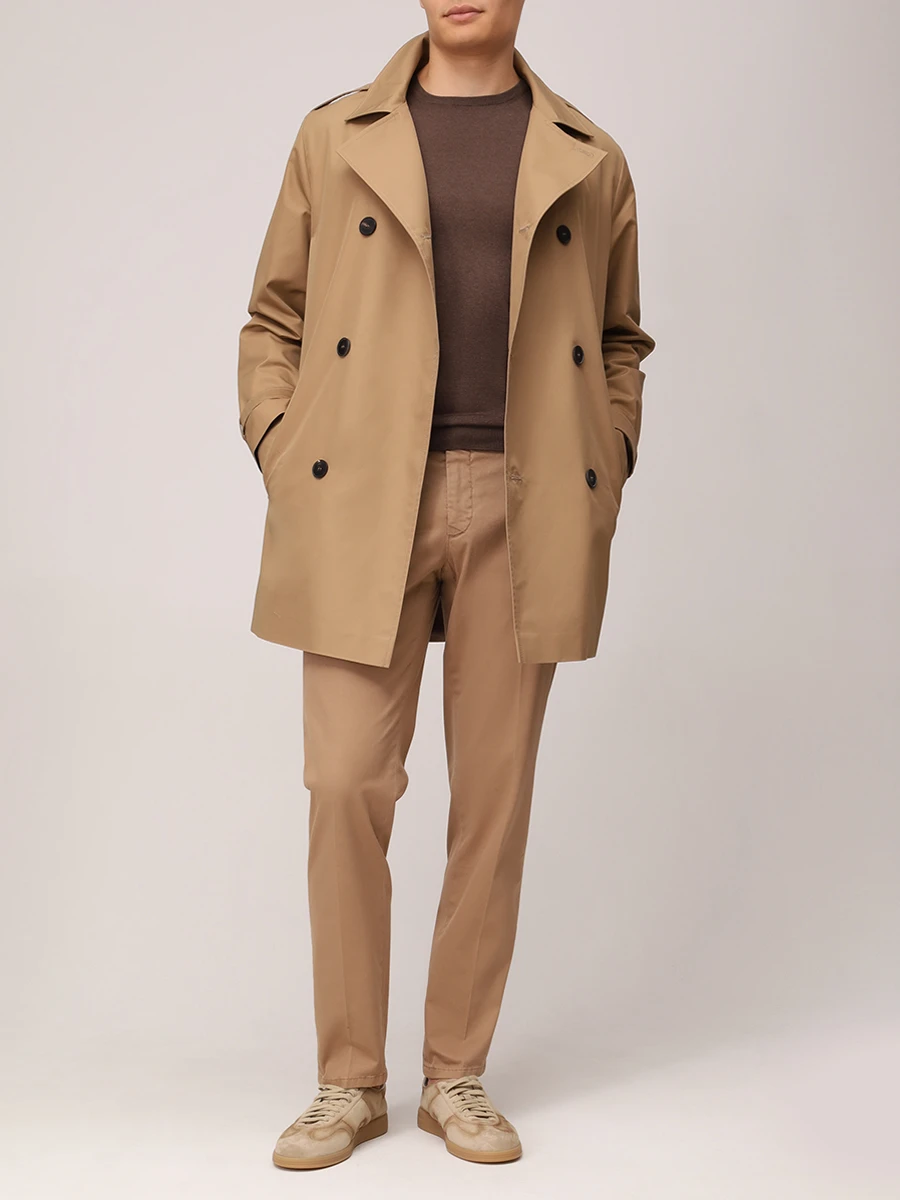 Плащ хлопковый