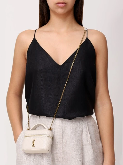 Сумка кожаная Gaby SAINT LAURENT