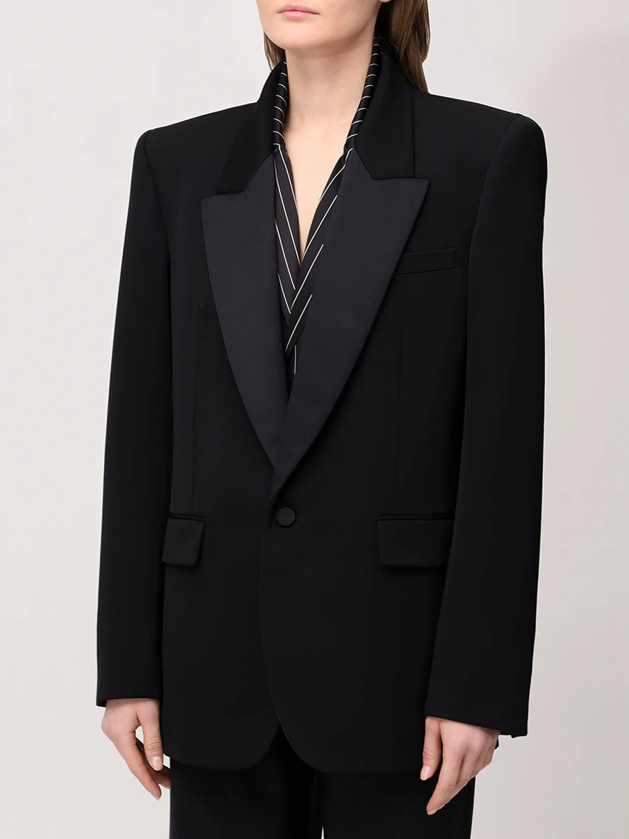 Пиджак шерстяной