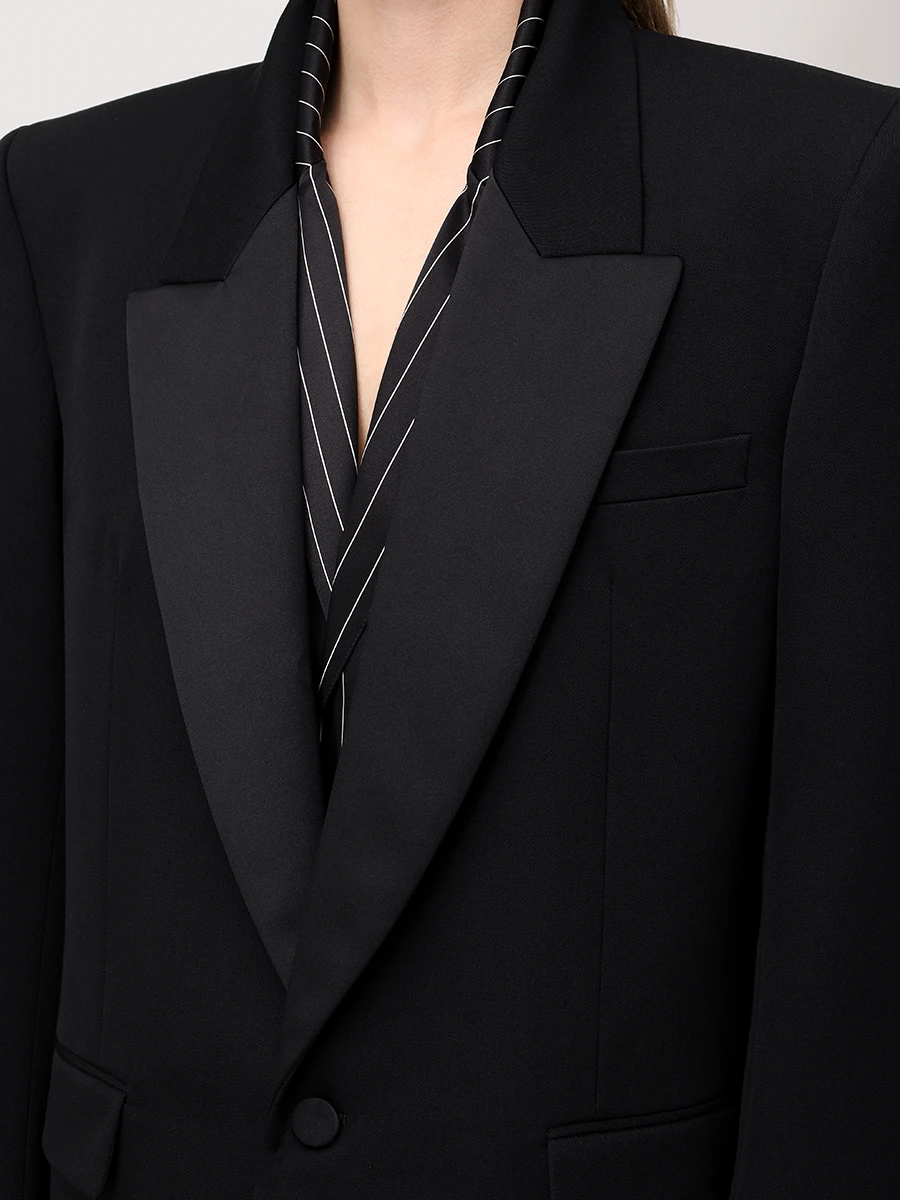 Пиджак шерстяной