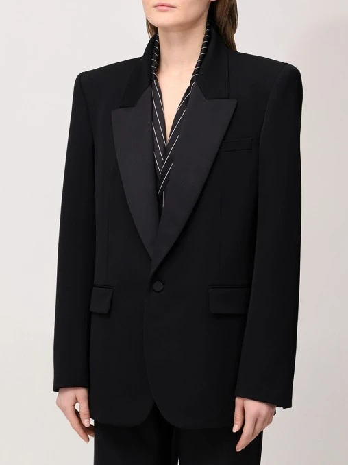 Пиджак шерстяной SAINT LAURENT