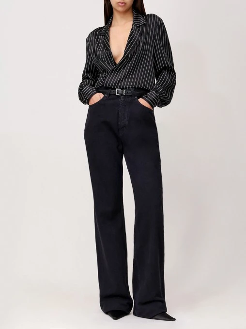 Джинсы хлопковые SAINT LAURENT