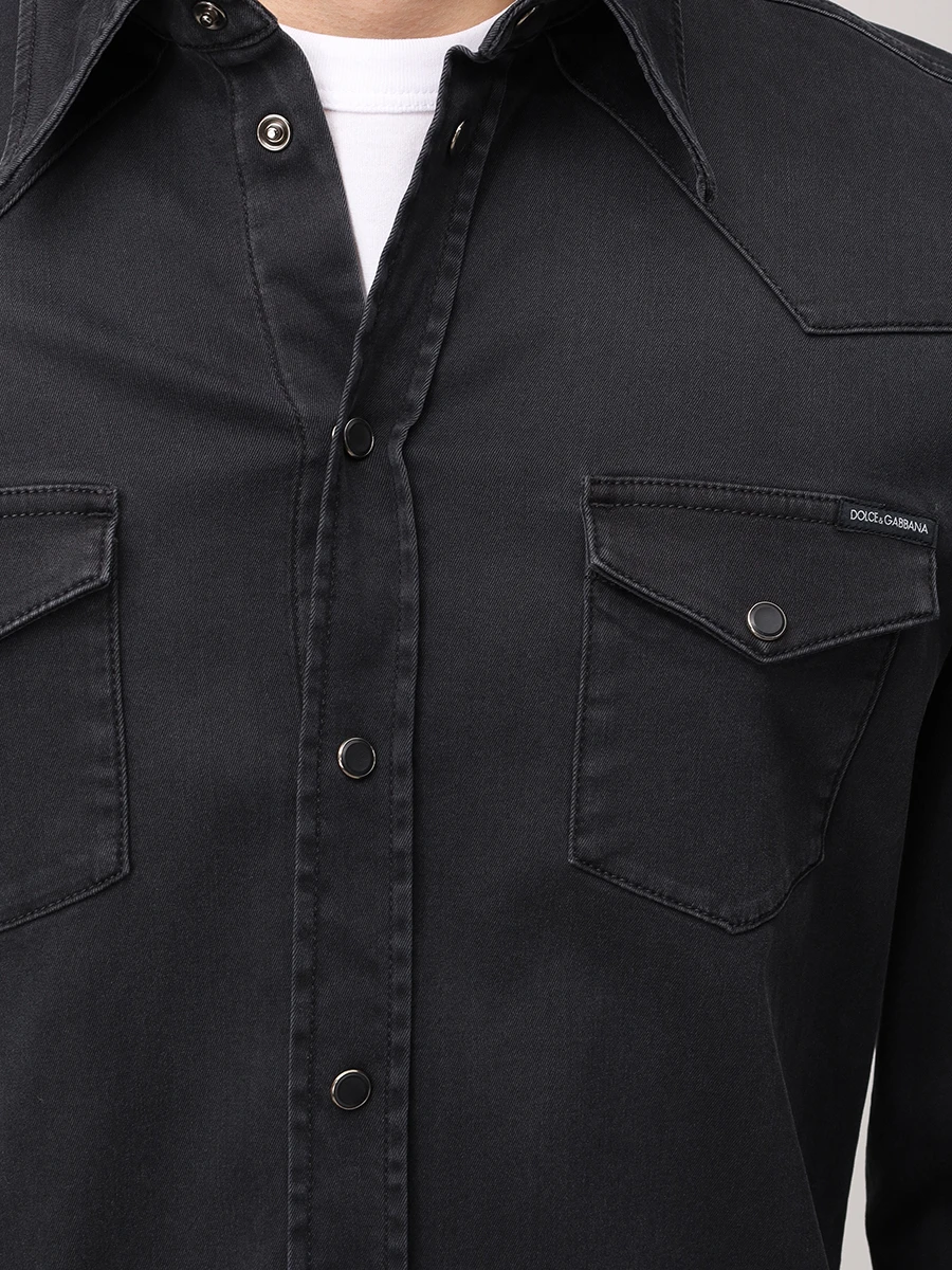 Рубашка джинсовая