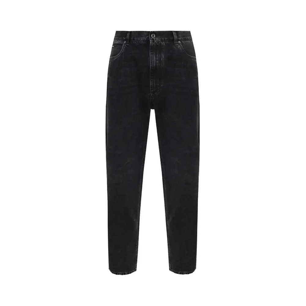 Джинсы Over Fit хлопковые