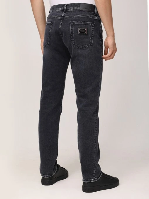 Джинсы Slim Fit хлопковые DOLCE & GABBANA