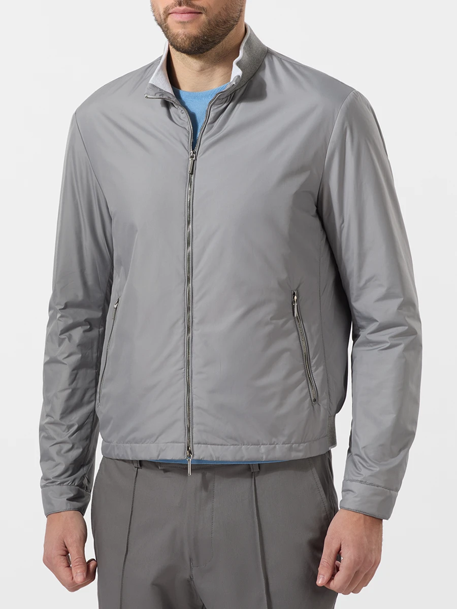 Куртка однотонная