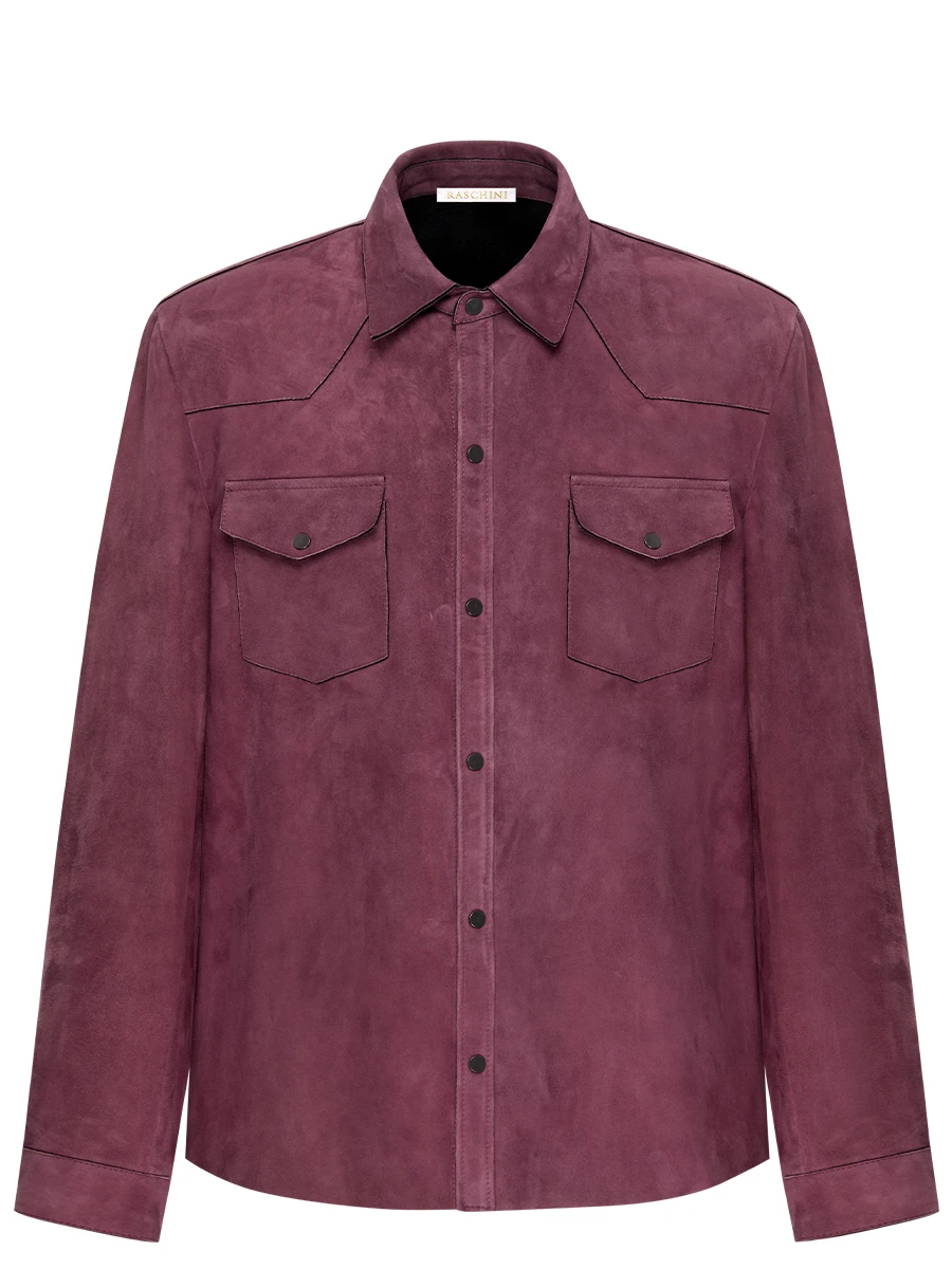 Рубашка замшевая
