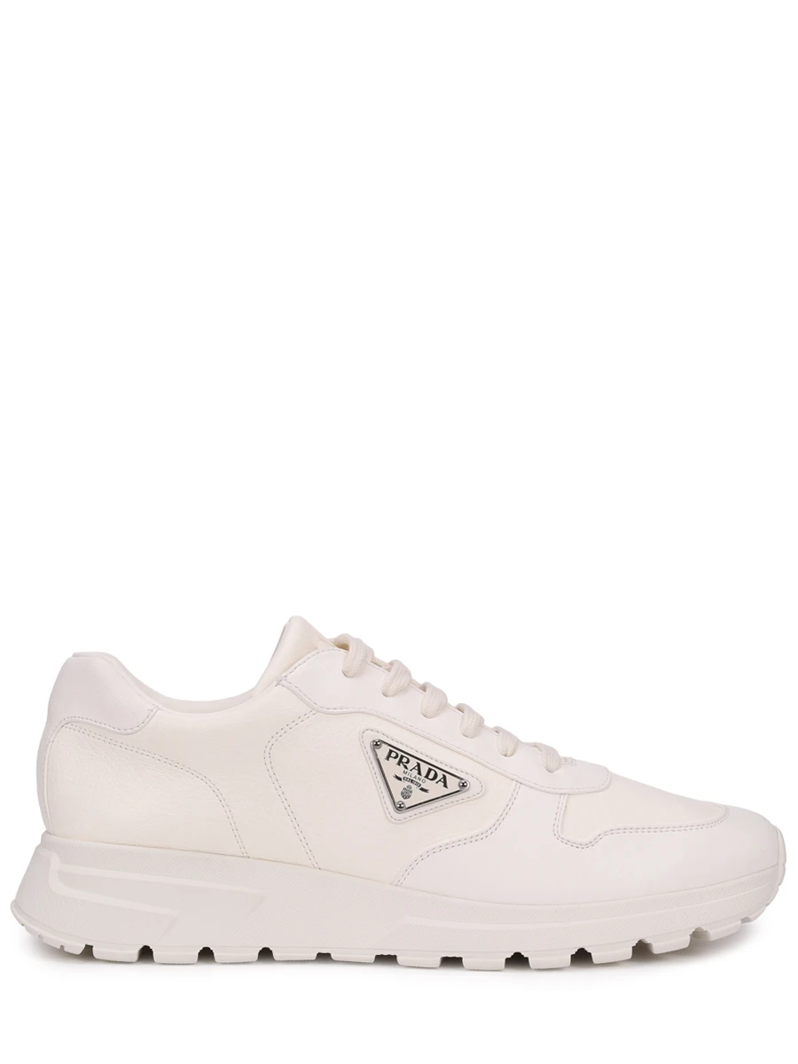 Кроссовки кожаные