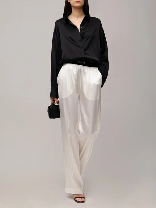 Брюки шелковые TOM FORD