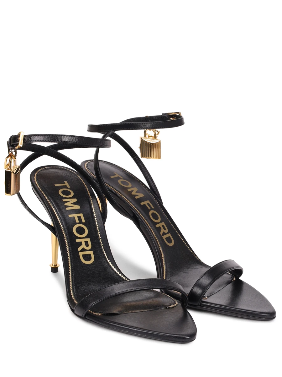 Босоножки кожаные Padlock