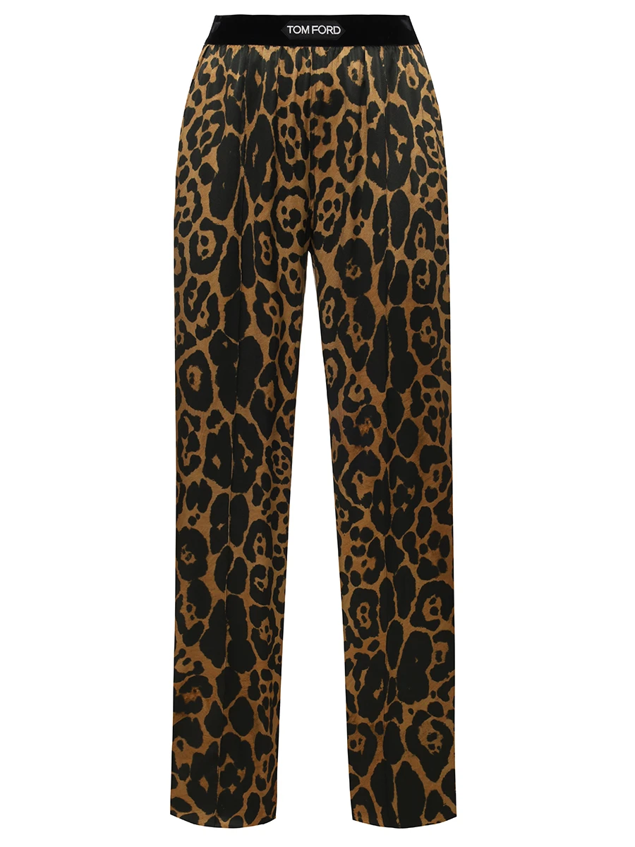 Брюки шелковые