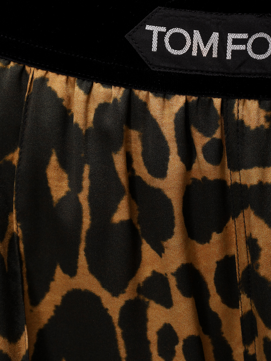 Брюки шелковые